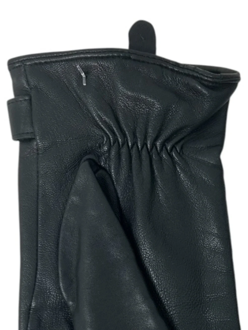 Michael Kors black leather gloves